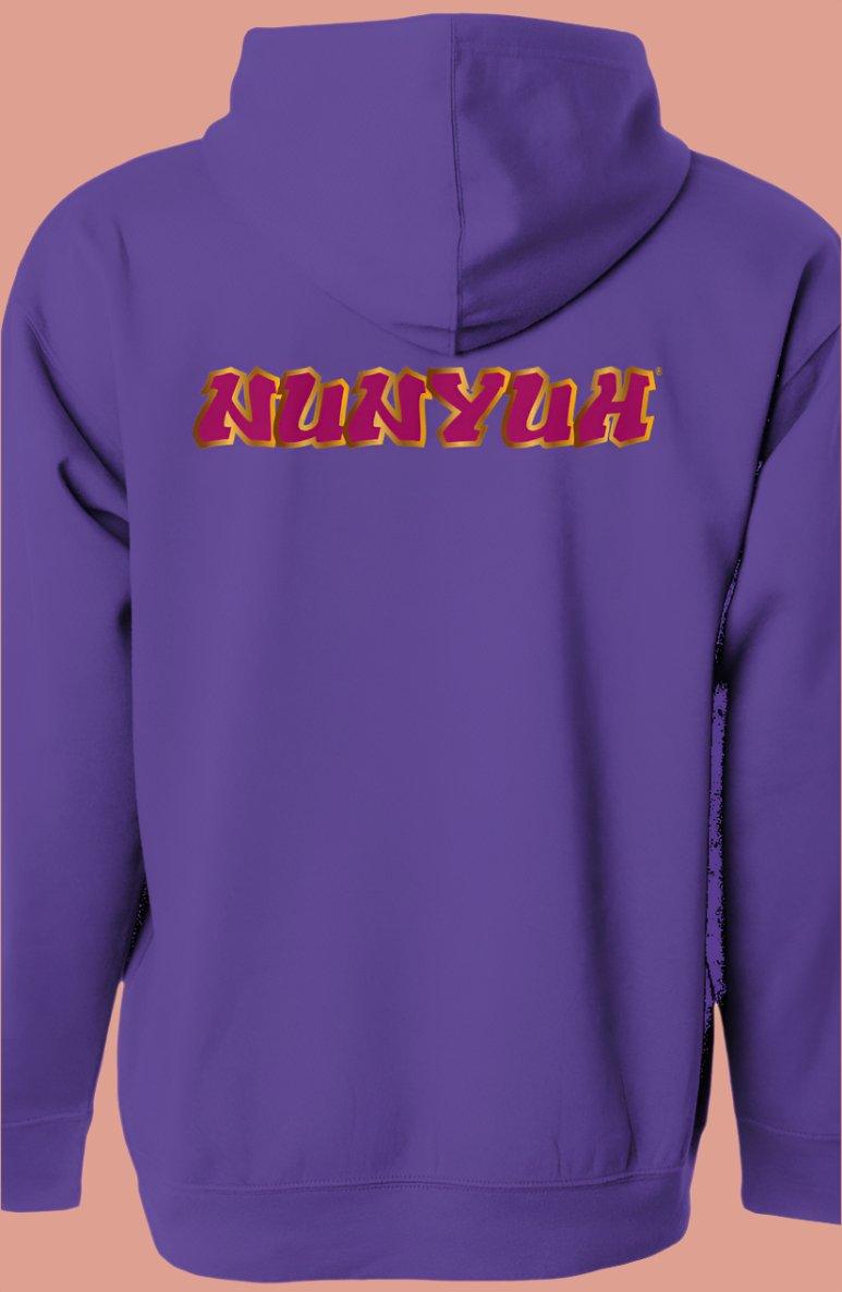 Mid-Weight Hoodie (Dark Pink in 3 Colors) - NUNYUH LLC