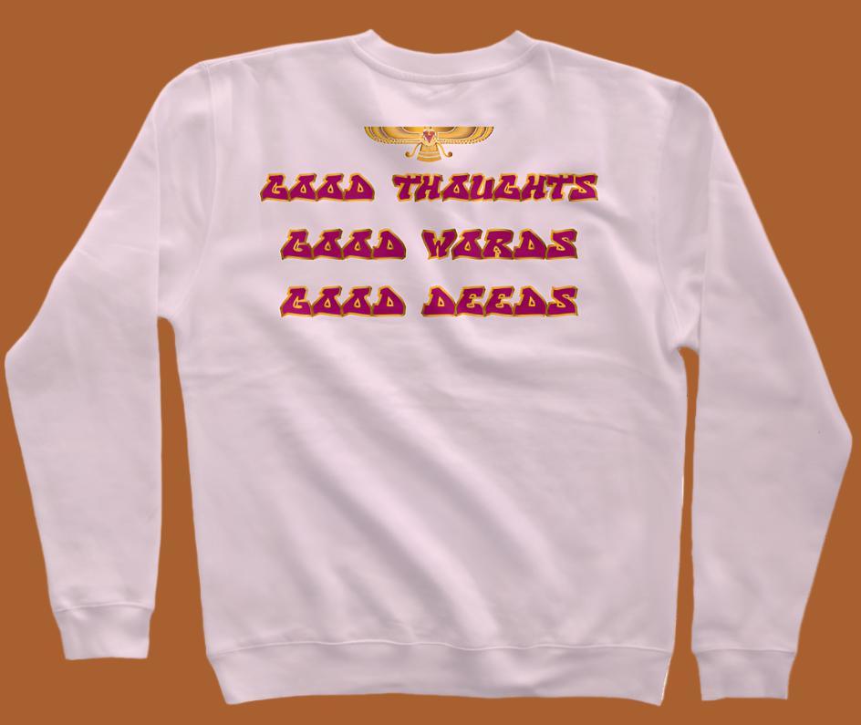 3 Colors Mid-Weight Crewneck Sweatshirt - NUNYUH LLC
