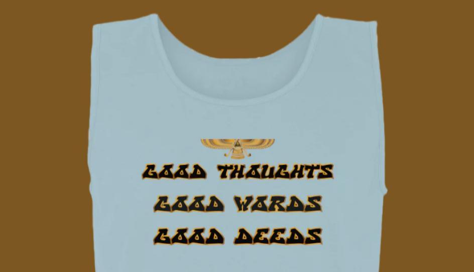 Good Thoughts Tank Top (Gold) - NUNYUH LLC