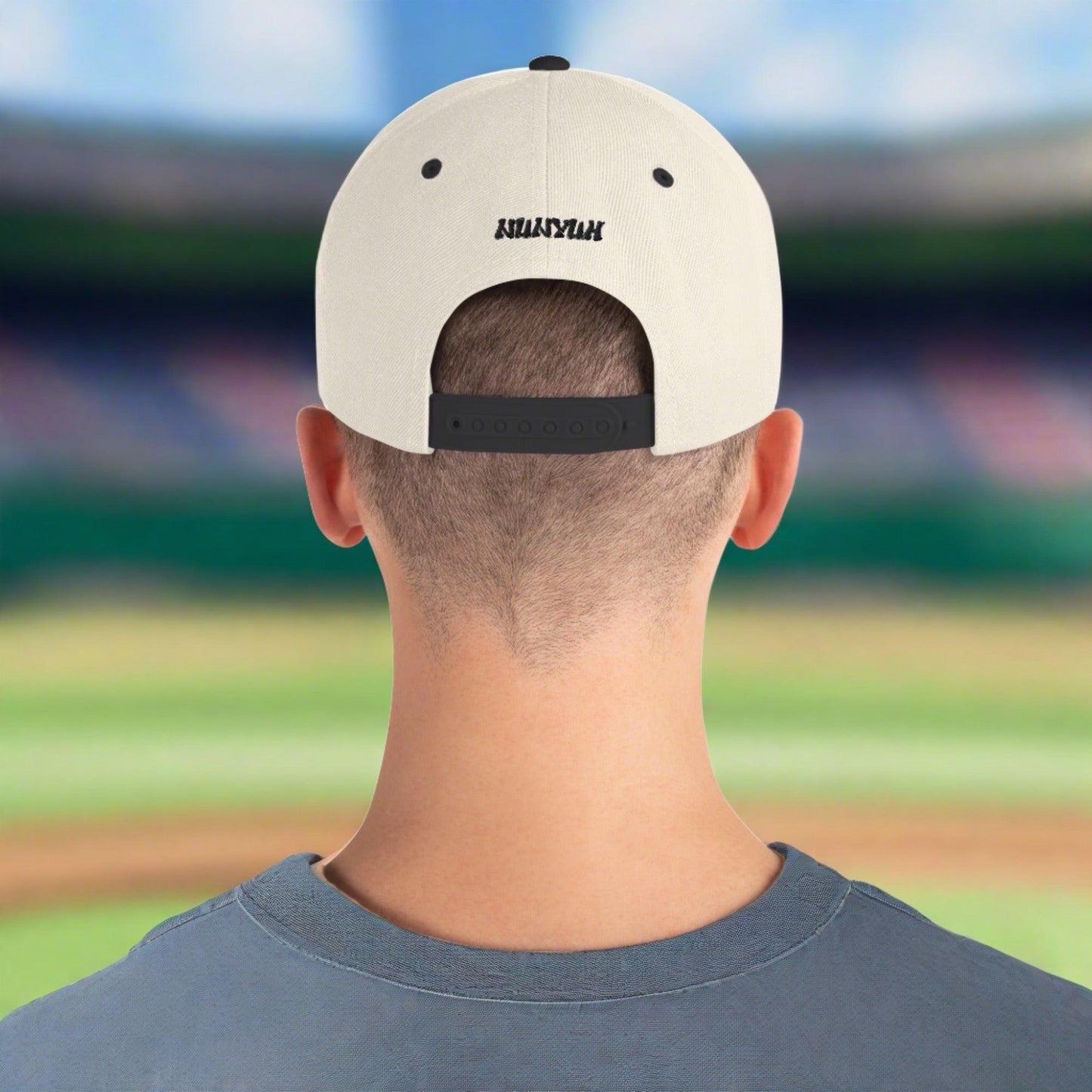 NUNYUH Black & White hat - NUNYUH LLC