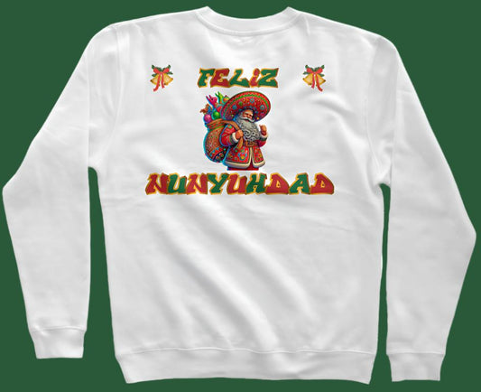 Feliz NUNYUHDAD Mid-Weight Crewneck Sweatshirt