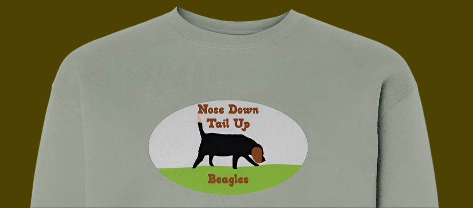 Nose Down Tail Up Crewneck Sweatshirt