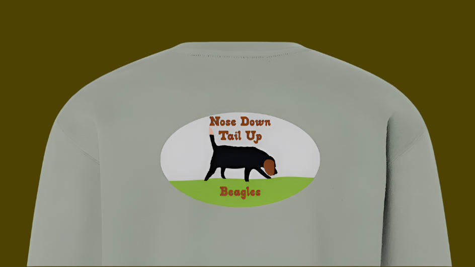 Nose Down Tail Up Crewneck Sweatshirt
