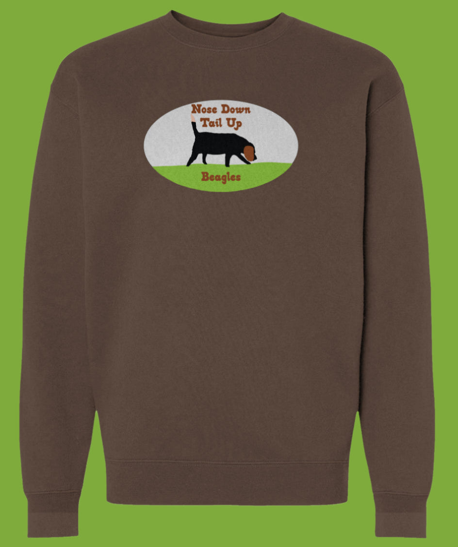 Nose Down Tail Up Crewneck Sweatshirt