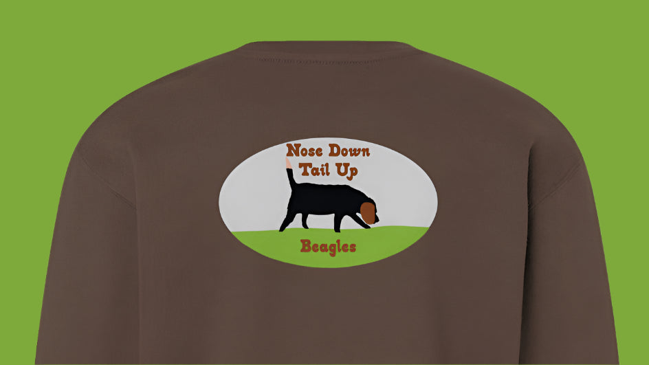 Nose Down Tail Up Crewneck Sweatshirt