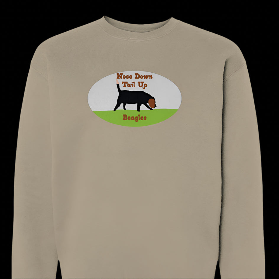 Nose Down Tail Up Crewneck Sweatshirt